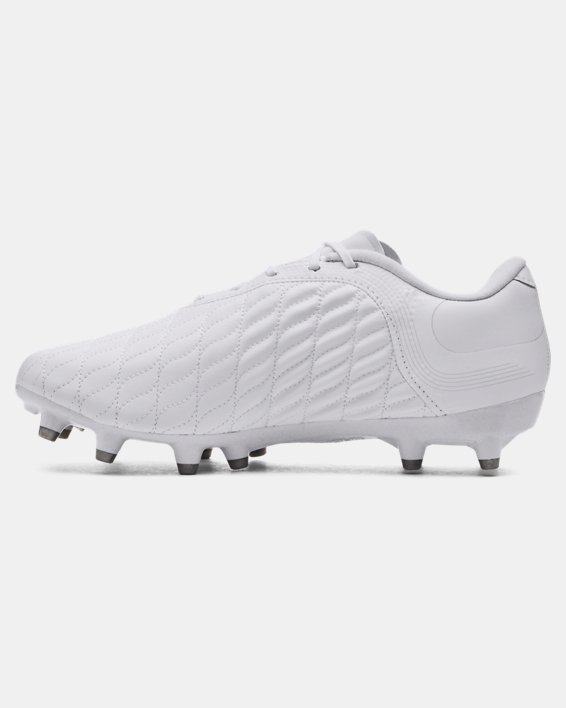 Women's UA Magnetico Pro 3 FG Soccer Cleats in White image number 1